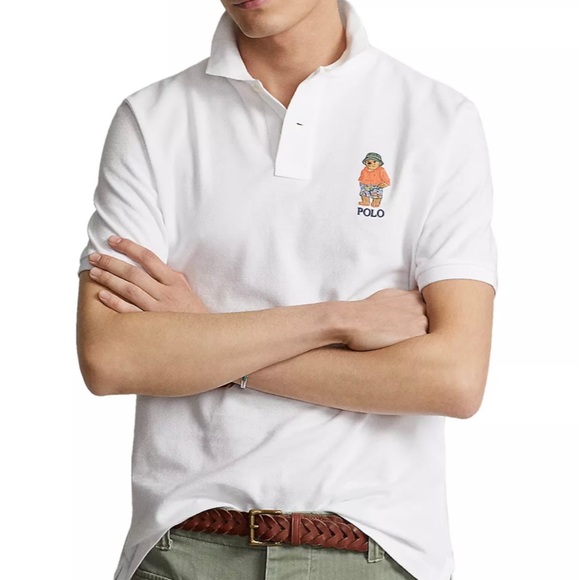 Nwt Large Polo bear shirt , Retail 138 letting it go for 85 - Picture 2 of 5